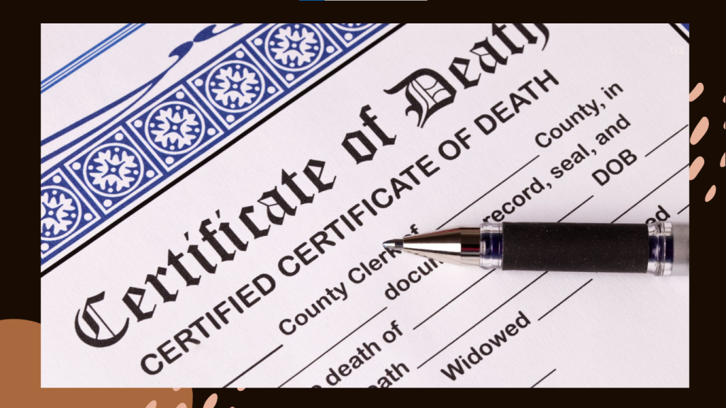 What is a PSA Death Certificate get it online.