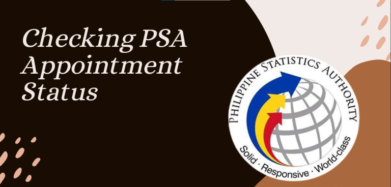 Checking PSA Appointment Status