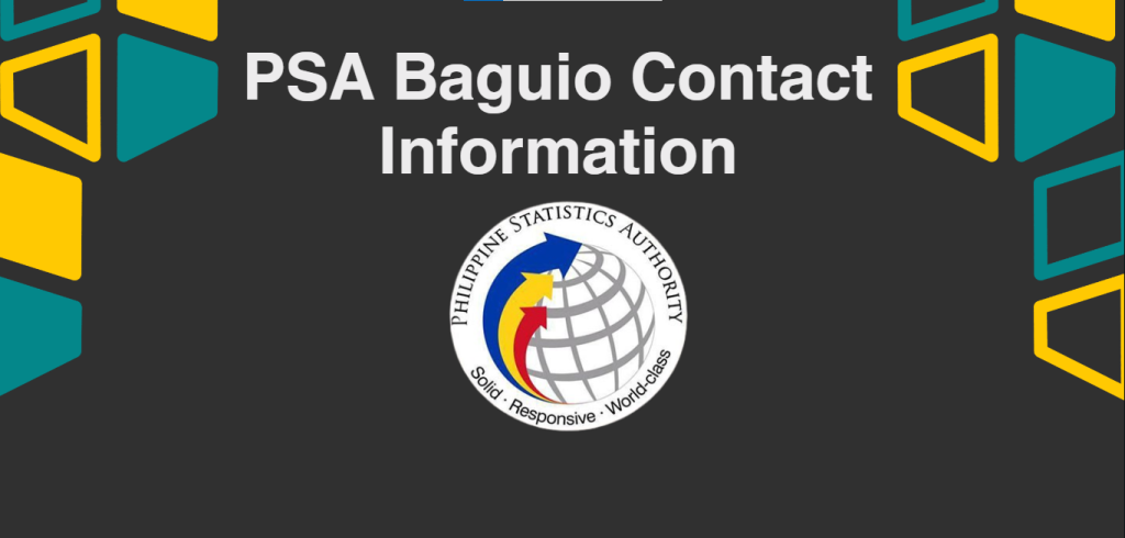 PSA Baguio Contact Information visit the details below