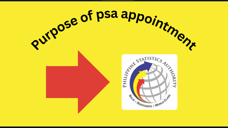 Purpose of psa appointment