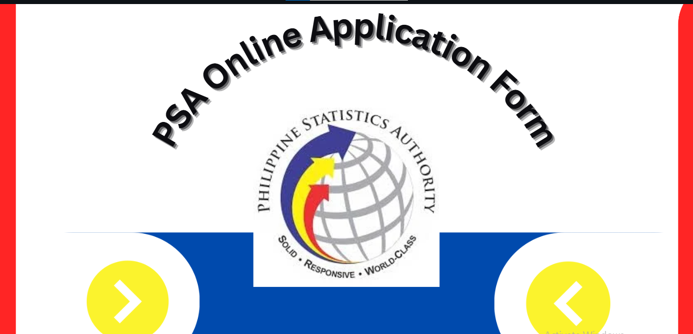 Psa online application form