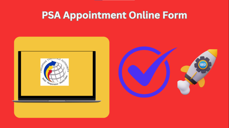 PSA Appointment Online Form is the feature picture