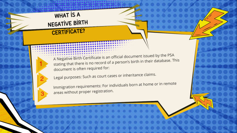 PSA Appointment Online for Negative Birth Certificate