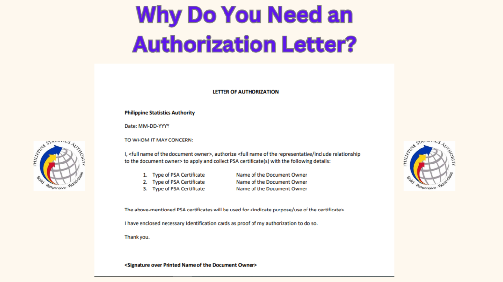 Why Do You Need an Authorization Letter? banner picture explaining about authorization letter 
