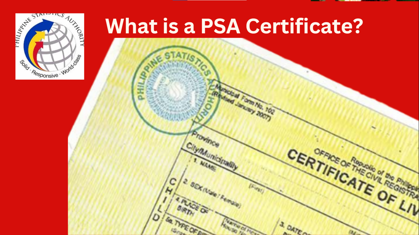 PSA Certificates: Types, Requirements & How to Apply (2026 Guide) 1 PSA certificates guide 2026