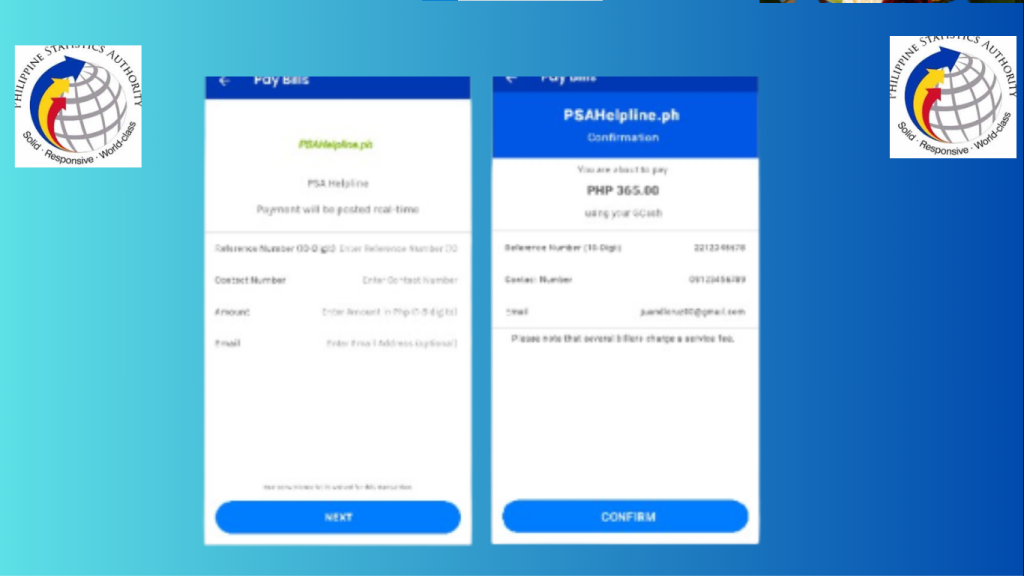finalize picture of GCash payment