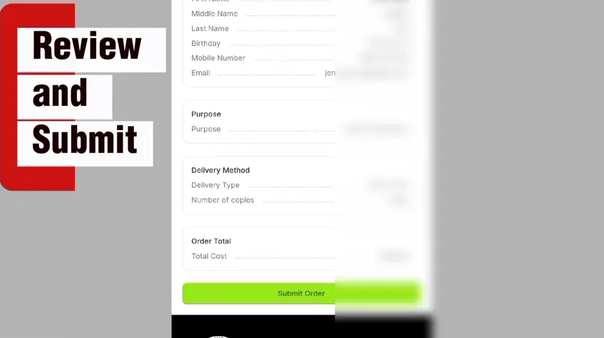 PSA E-Certificate Philippines 2026: Complete Guide to Online Application, Fees, Requirements, Download & Validity 11 Review application and submit
